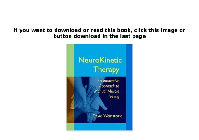 neurokinetic therapy book pdf free download
