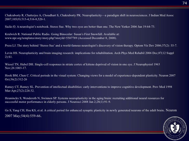 neuroplasticity a paradigm sea change latest updated file