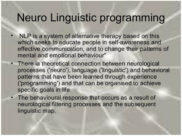 neuro linguistic programming dating Liz started off as a dating coach 6 years ago working for sean stephenson liz is a certified trainer of neuro-linguistic programming (nlp), and certified in. neuro linguistic programming dating Liz started off as a dating coach 6 years ago working for sean stephenson liz is a certified trainer of neuro-linguistic programming (nlp), and certified in.