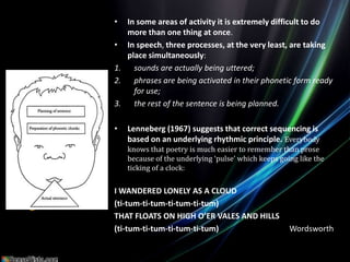 The shaded areas in this illustration indicate the general locations of those language functions involved in speaking and listening. Damage to Wernicke’s area often destroys speech comprehension, and damage to Broca’s frequently hinders speech production – though this is something of an over-simplification, since serious damage to either area usually harms all aspects of speech (Mackay et al. 1987).Particularly puzzlingare cases of damage to Broca’s or Wernicke’s area where the patient suffers no language disorder. 