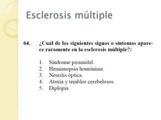 Esclerosis múltiple
 