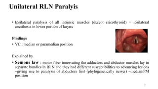 Neurological affection larynx and pharynx | PPTX