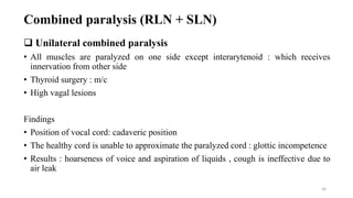 Neurological affection larynx and pharynx | PPTX