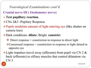 Neurological assesement.ppt one type of | PPT