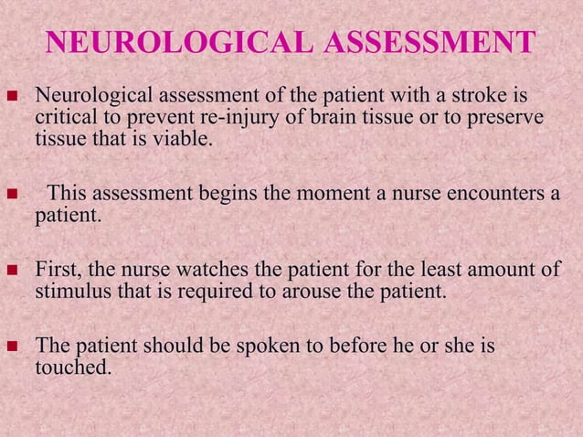 Neurological Assessment for nursing students ppt | PPT | Brain and ...