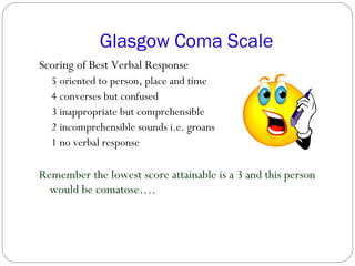 Comprehensibility Scale Neurological Assessment97 03 | PPT