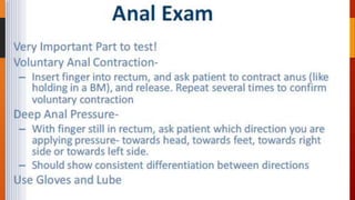 Neurological assessment for asia chart | PPTX