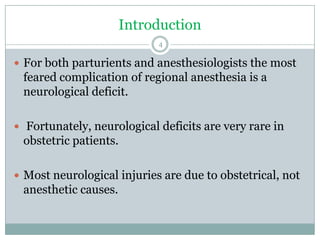 anesthesia neurological