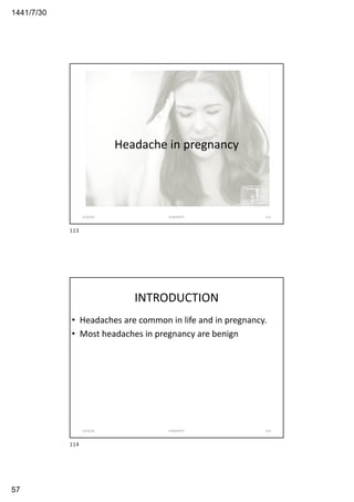 Neurological diseases in pregnancy | PDF