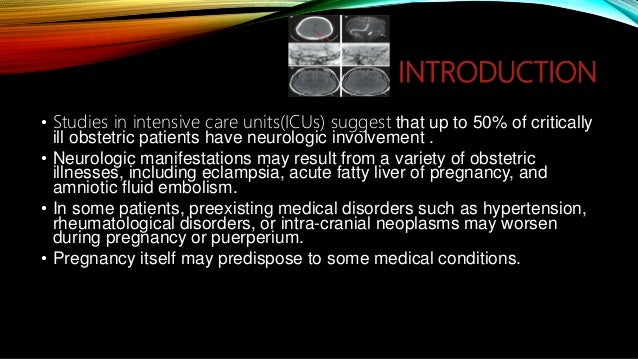 Acute onset of preexisting conditions
