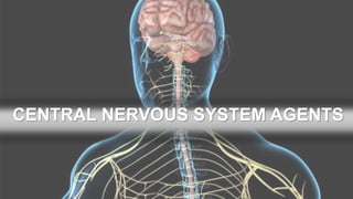 CENTRAL NERVOUS SYSTEM AGENTS
 