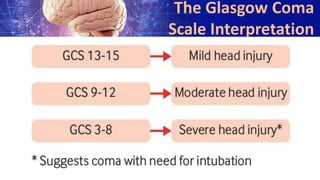 The Glasgow Coma
Scale Interpretation
 