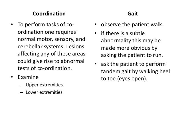 neurological tests