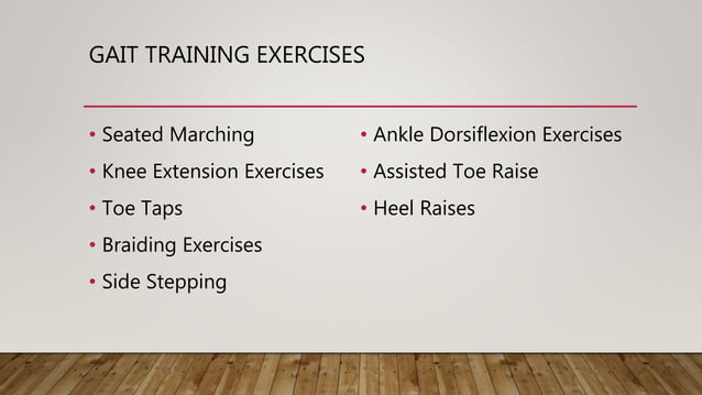 Neurological Gait Rehabilitation | PPTX