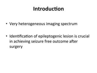 Neurology advanced mr imaging in epilepsy v lai | PDF