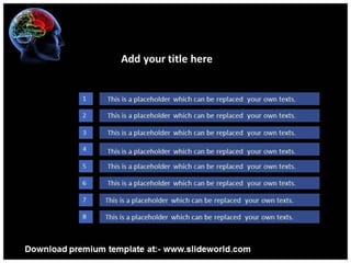 Neurology PowerPoint Template