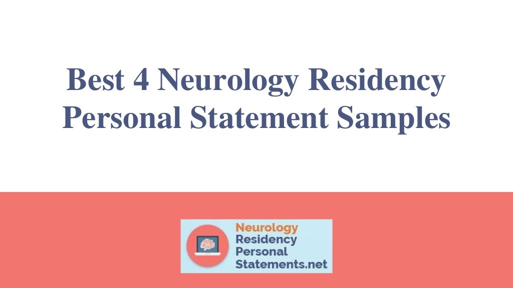 neurology personal statement reddit