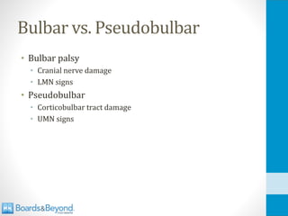 Neurology Slides.pdf boards and beyond pptx | PDF