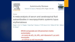 Comprehensive Overview of Neuropsychiatric Systemic Lupus Erythematosus ...