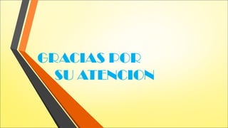 GRACIAS POR
SU ATENCION

 