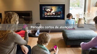 Periodos cortos de atención
 