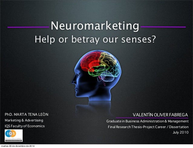 thesis about neuromarketing