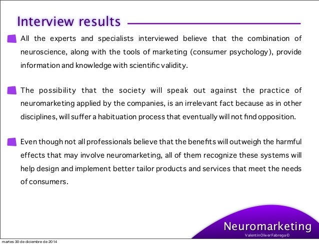 Dissertation interview findings