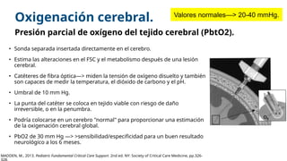 Normal Pbo2 Neuromonitorizacion EN UNIDADA DE CUIDADOS INTENSIVOS PEDIATRIA | PPTX