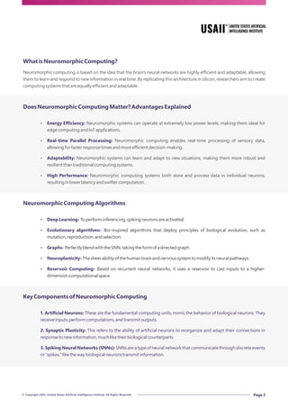 Neuromorphic Computing - The Smarter Way of Mimicking the Human Brain ...