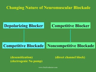 Neuro muscular blockers | PPT