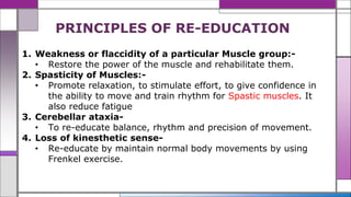 Neuromuscular Coordination and Frenkel Exercises for Rehabilitation | PDF