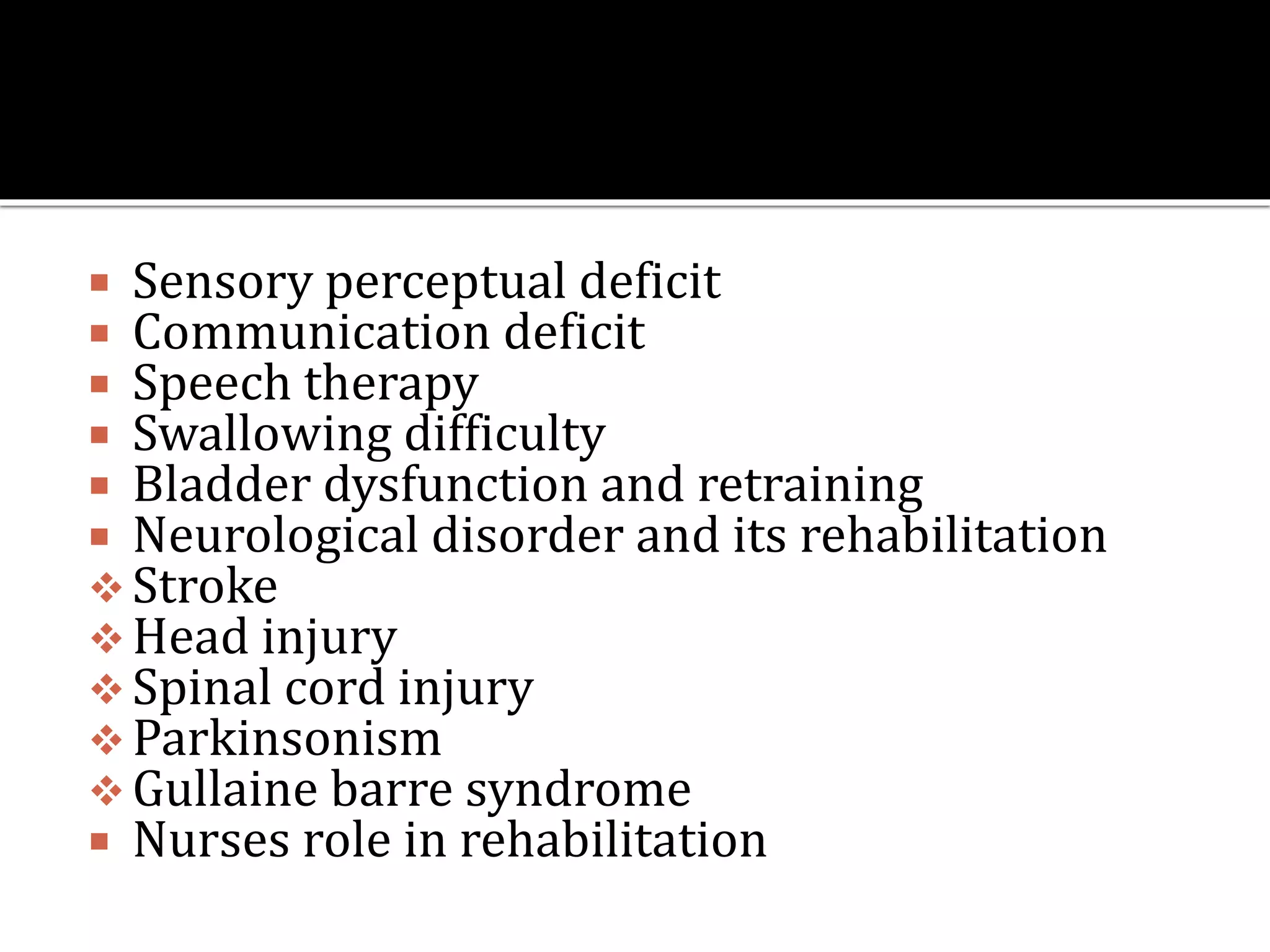 Curated visual reference: Visual Reference: Rehabilitation Of Neurological Patients