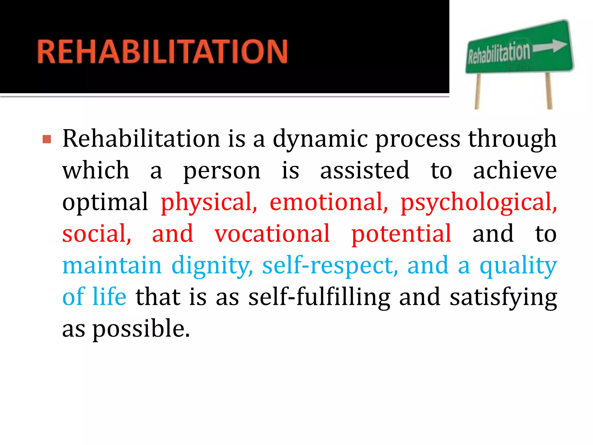 rehabilitation of neurological patients | PPTX