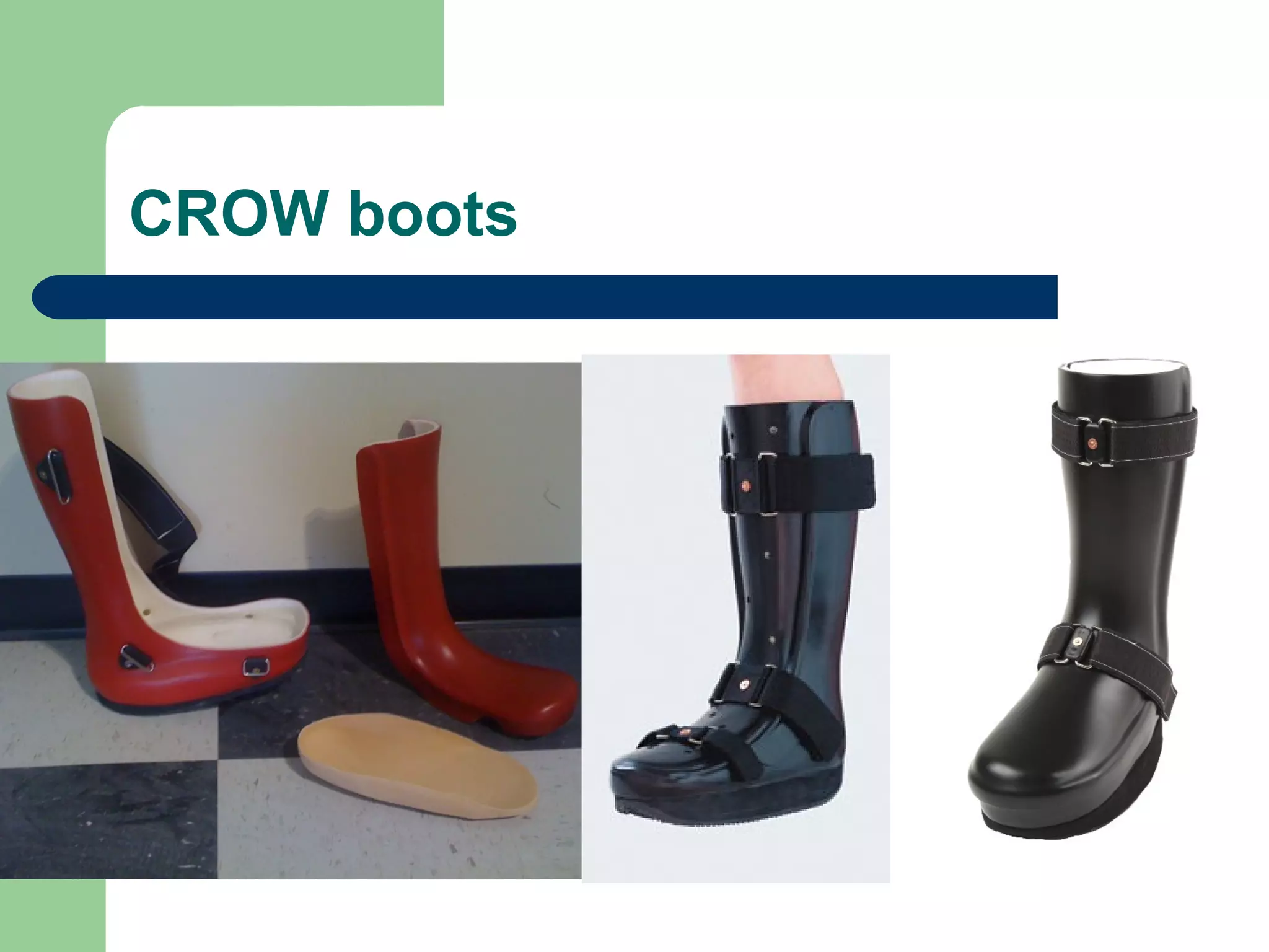 CROW boots
 