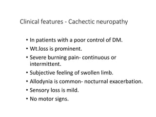 Neuropathic pain understanding and management | PPTX
