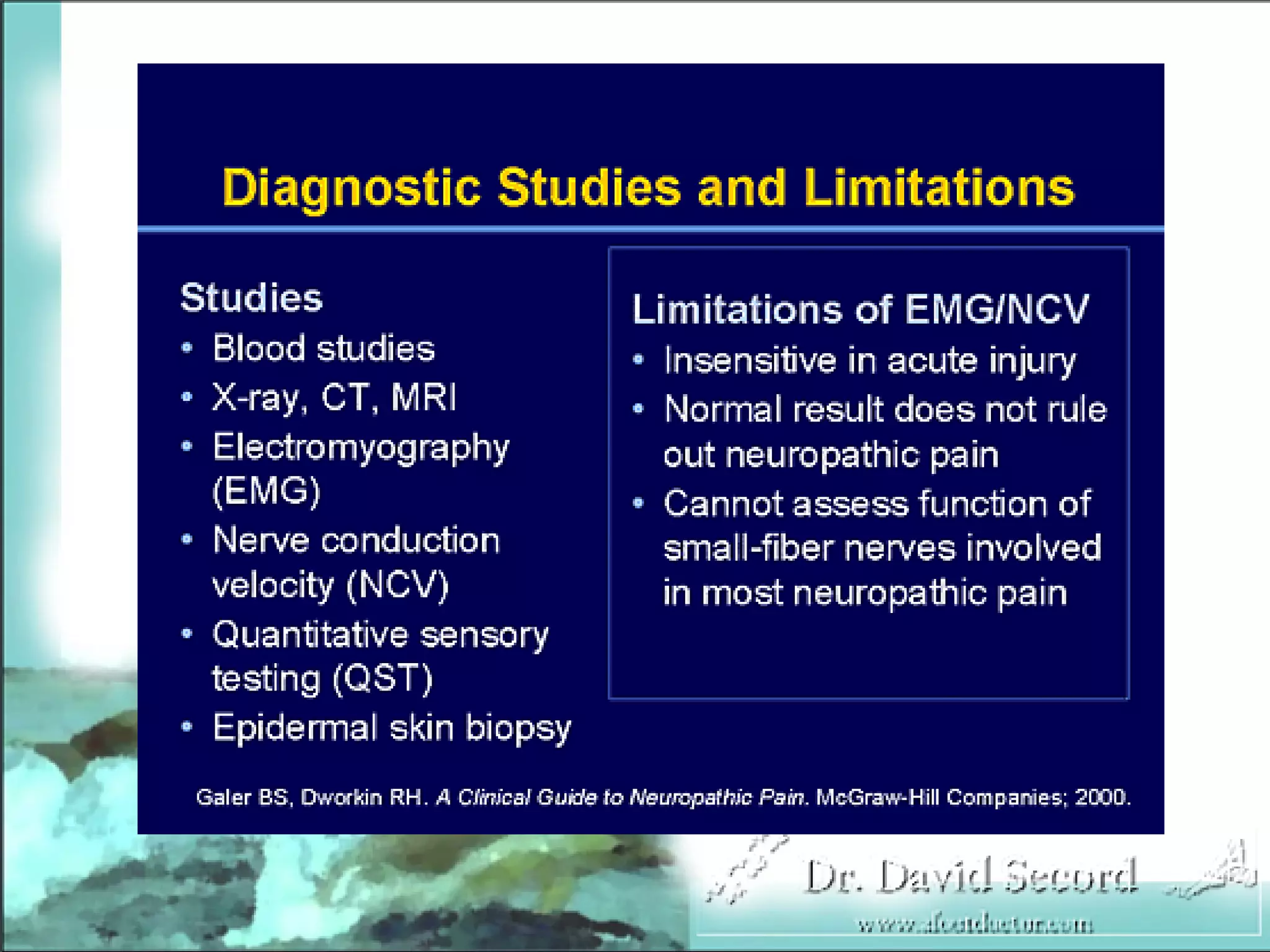 Neuropathic Pain Lecture
