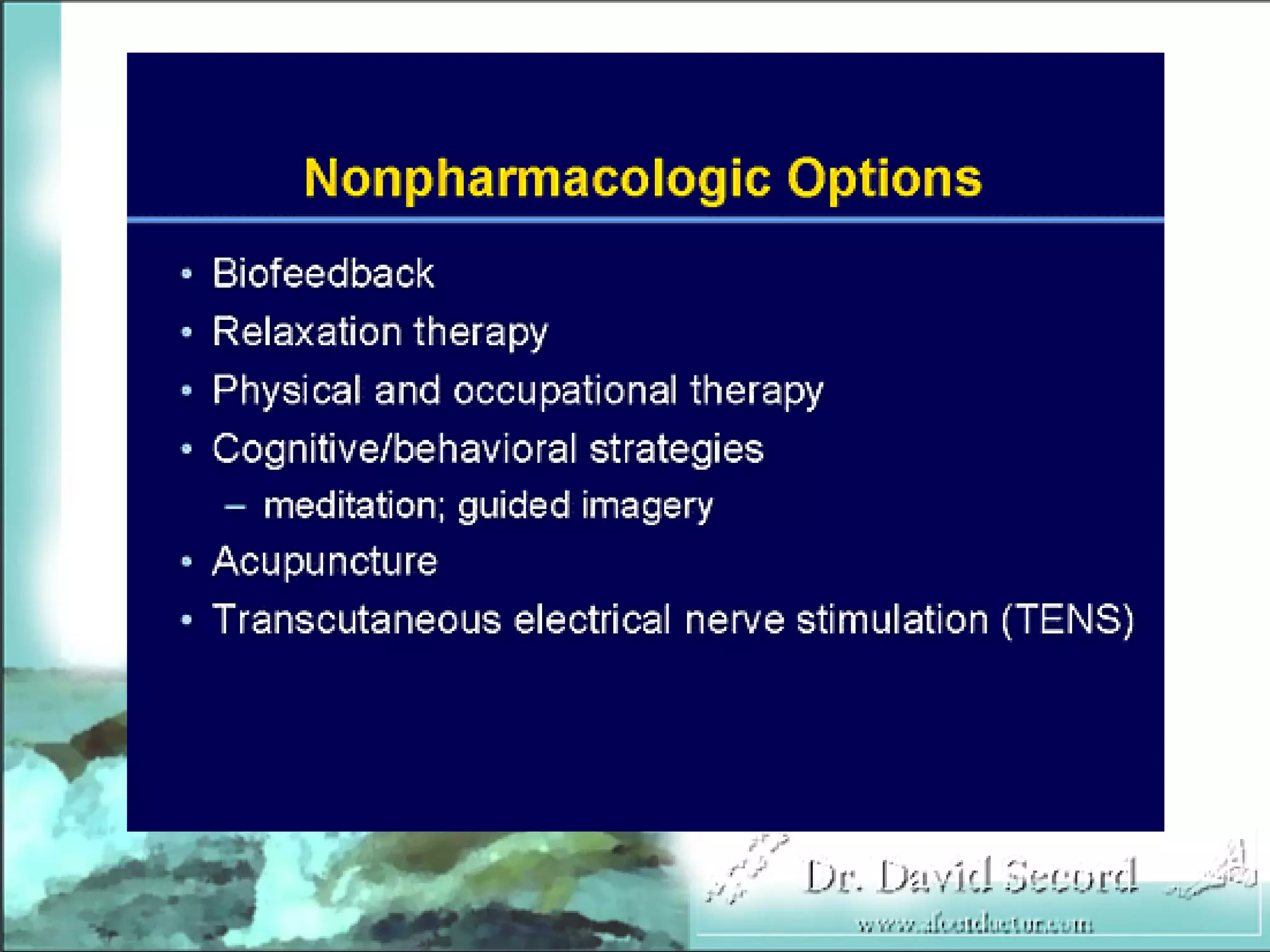 Neuropathic Pain Lecture