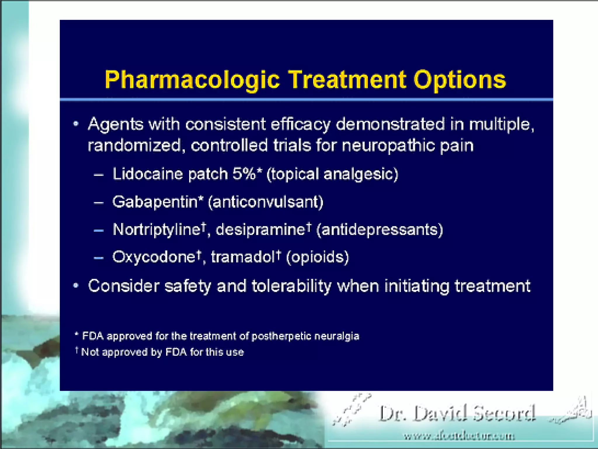 Neuropathic Pain Lecture