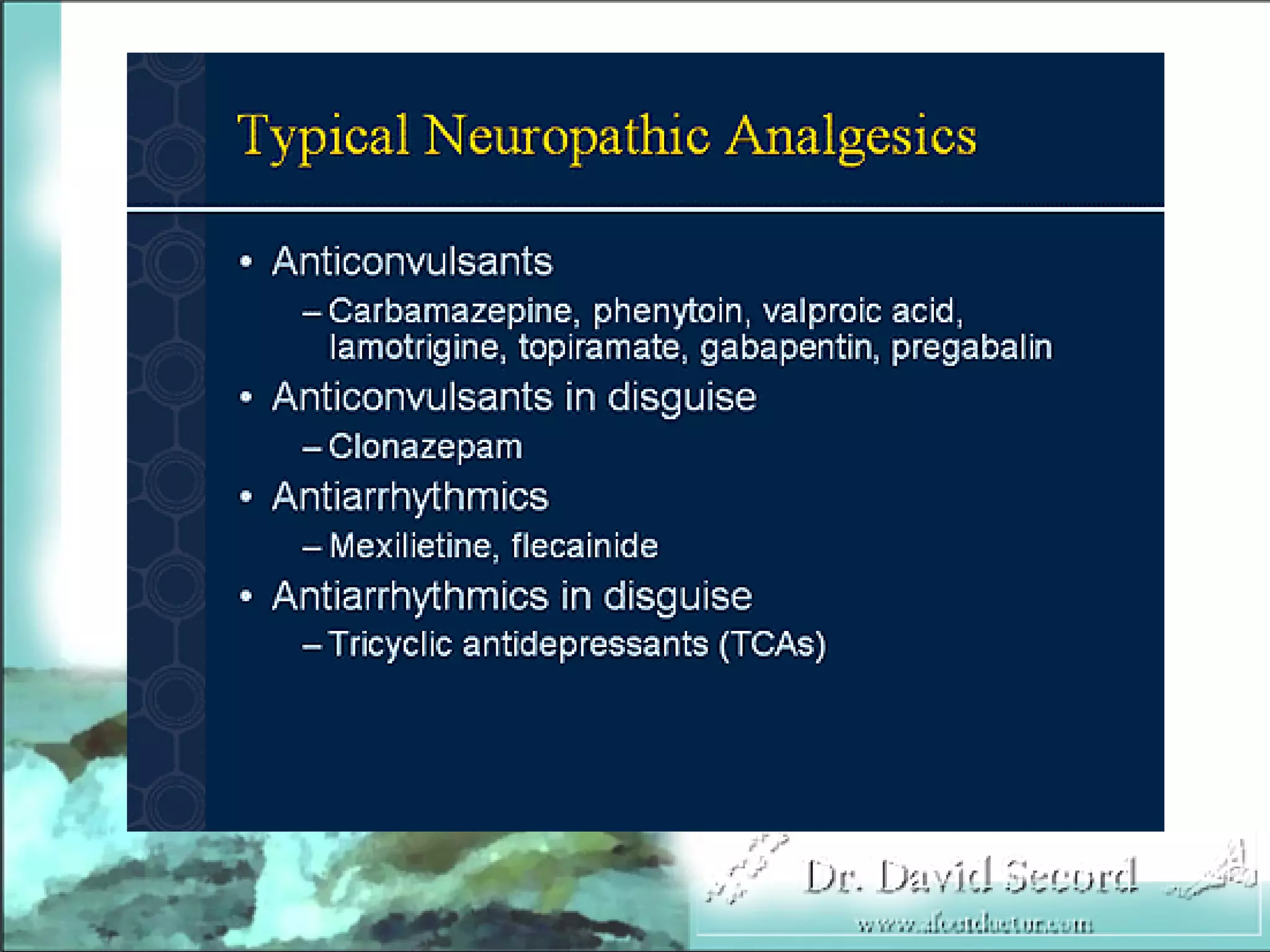 Neuropathic Pain Lecture