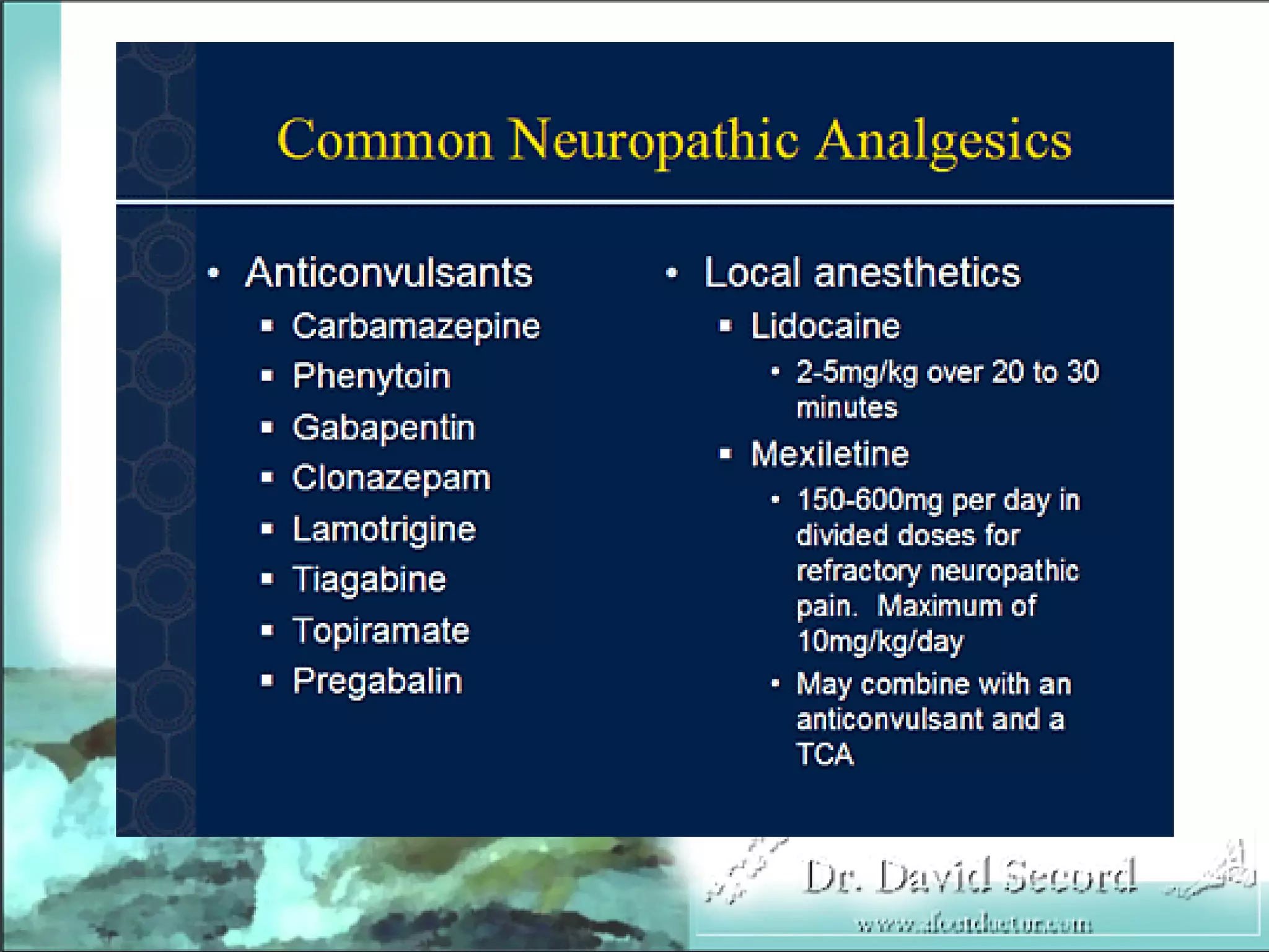 Neuropathic Pain Lecture