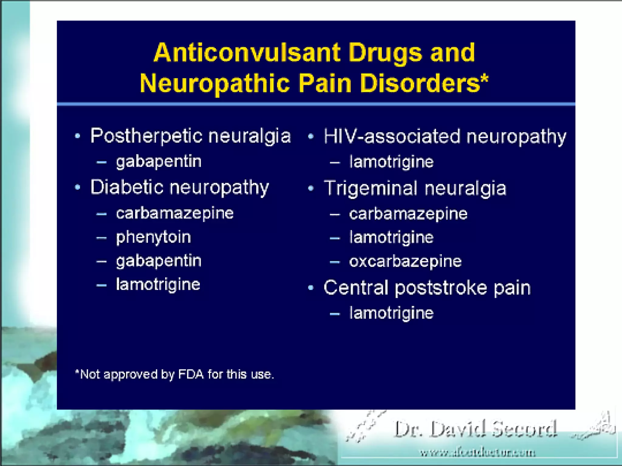 Neuropathic Pain Lecture