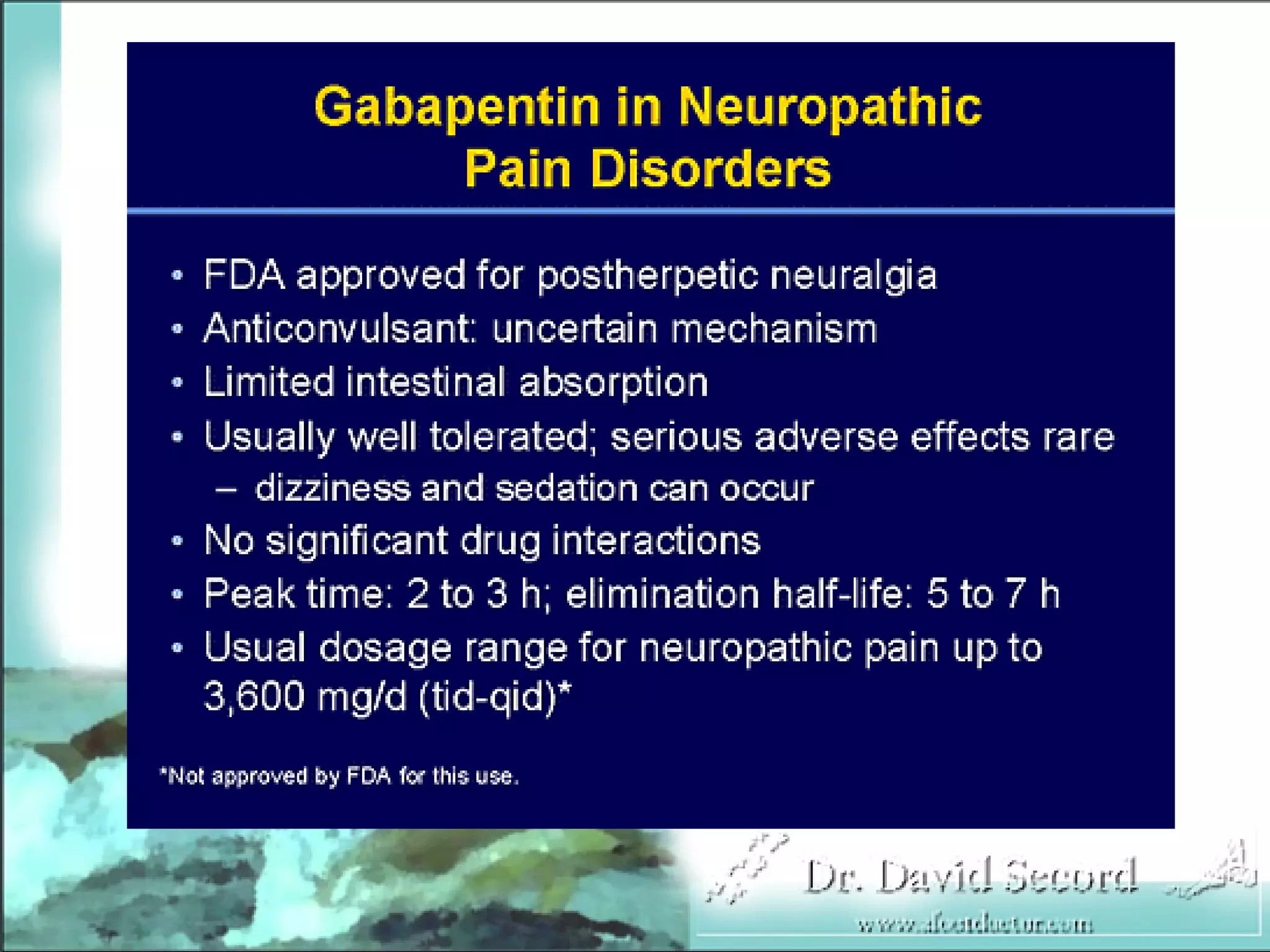 Neuropathic Pain Lecture
