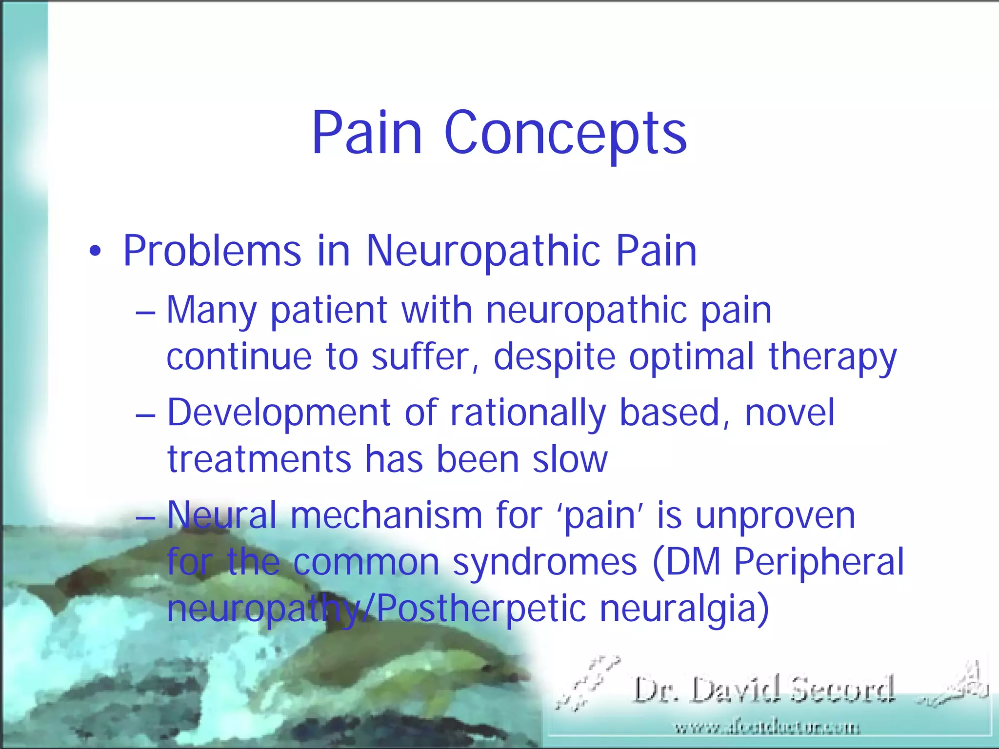 Neuropathic Pain Lecture