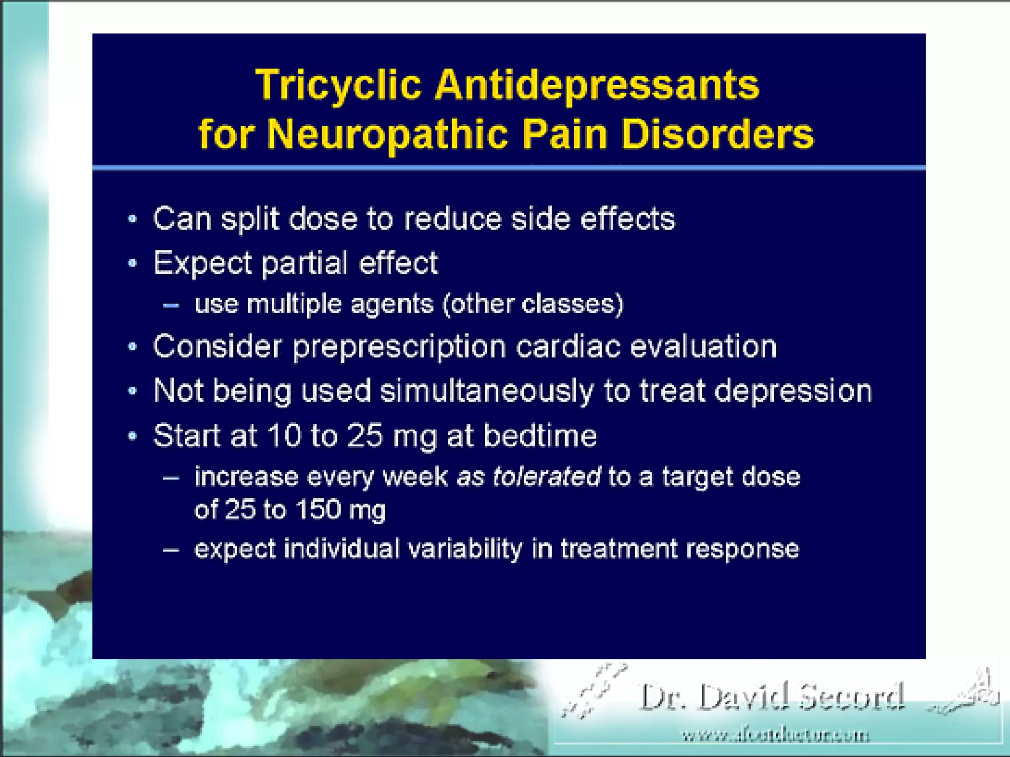 Neuropathic Pain Lecture
