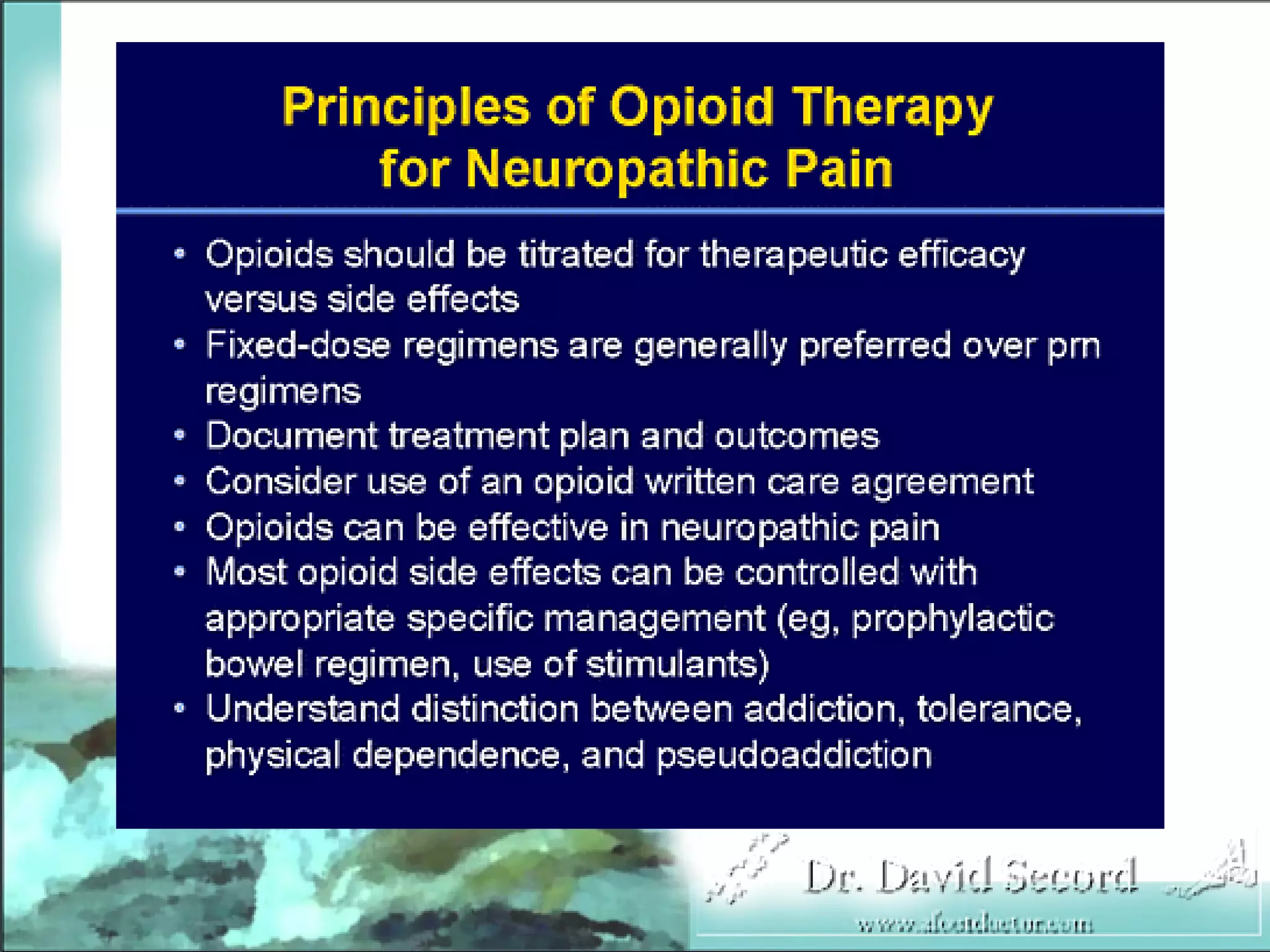 Neuropathic Pain Lecture