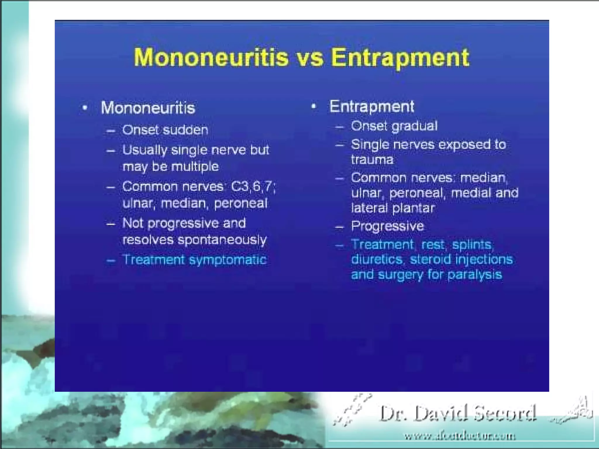 Neuropathic Pain Lecture