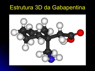 Estrutura 3D da Gabapentina 