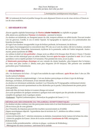 Neuropathies PéRiphéRiques & CéPhaléEs