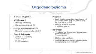 OligodendrogliomaOligodendroglioma
Robbins & Cotran Pathologic Basis of Disease, 9e
 
