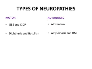 Peripheral Neuropathy final | PPTX